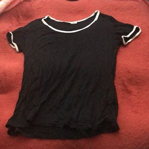 Short sleeve fitted top